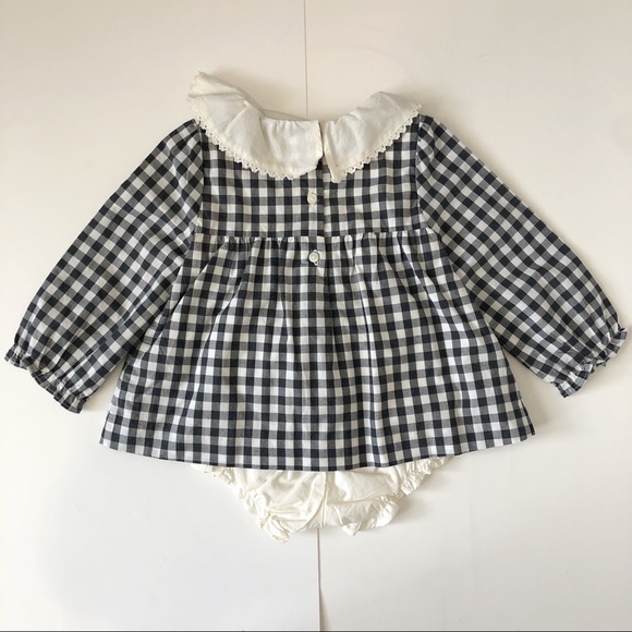 Janie and Jack Baby Girl Gingham Outfit - Picture 3 of 8